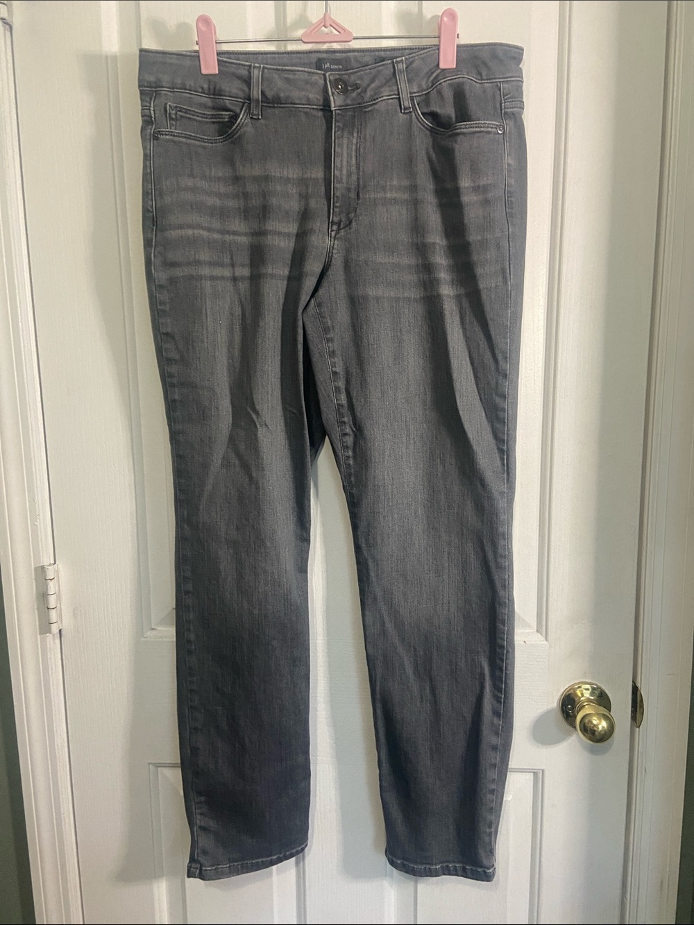 J. Jill Straight Leg Gray Wash Women's Jeans